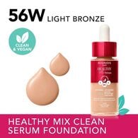 Bourjois, Healthy Mix Serum Foundation, 56W Light Bronze