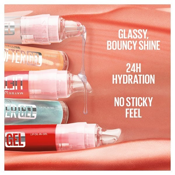 Maybelline Lifter Gel Lip Oil-In-Gel Lip Gloss, Berry Twist