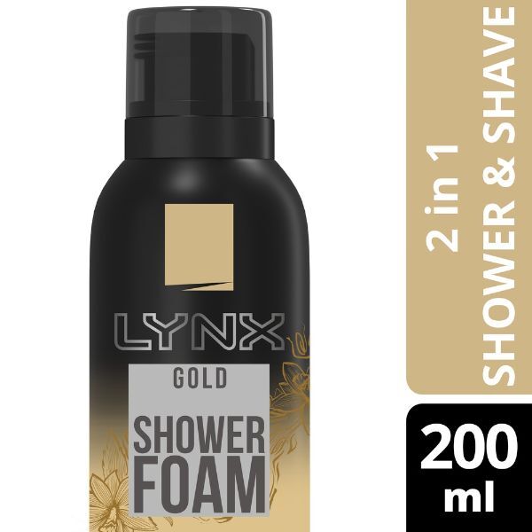 Lynx Oud Wood & Vanilla Scent Shower & Shave Foam 200ml