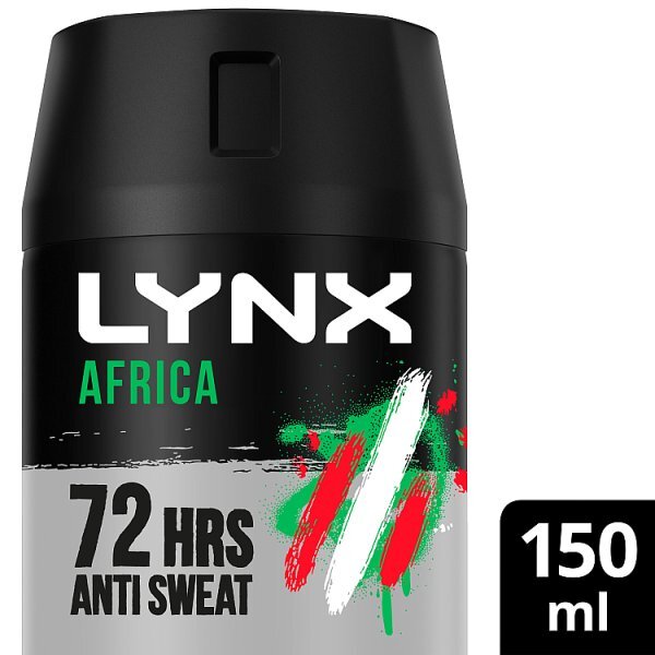 Lynx 72-Hour Antiperspirant Deodorant Spray Africa 150ml