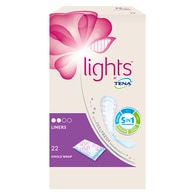 TENA Lights Incontinence Liners 22 pack