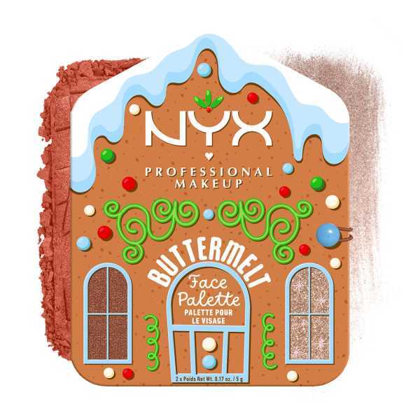 NYX Professional Makeup Buttermelt Face Palette Deep