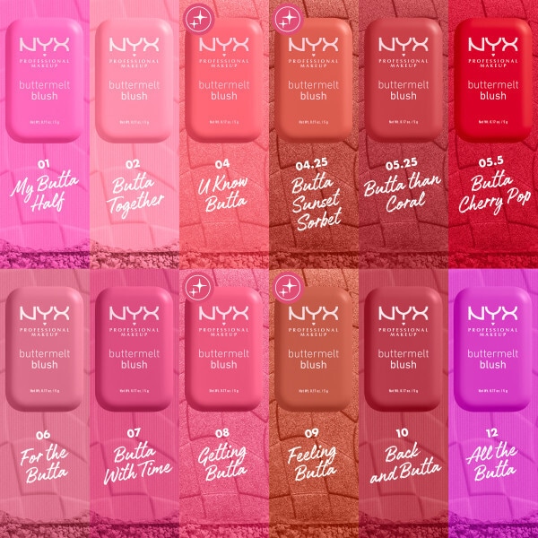 NYX Professional Makeup Buttermelt Blush Butta Cherry Pop