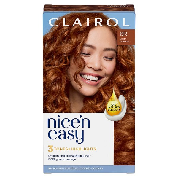 Clairol Nice'n Easy Hair Dye 6R Light Auburn