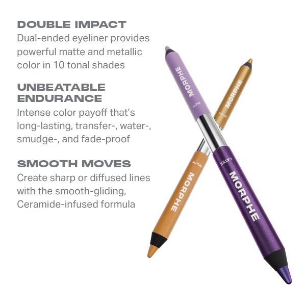 Morphe Bi-Liner Dual-Ended Gel Pencil- Rhyme Or Reason