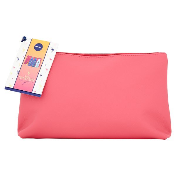 NIVEA Gift Set, Sun Here We Come - 4 Full-Size Products Pack