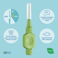 TePe Interdental brushes  X6  - Green 0.8