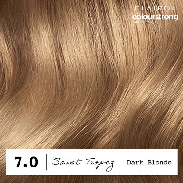 Clairol Colour Strong Permanent Hair Dye 7.0 Dark Blonde
