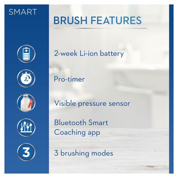 Oral-B Smart 4 4000W 3D White Pink Electric Toothbrush