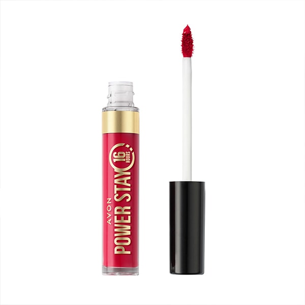 Avon Power Stay 16-Hour Liquid Lip Colour Resilient Red