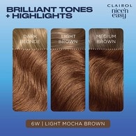 Clairol Nice'n Easy Hair Dye 6W Light Mocha Brown