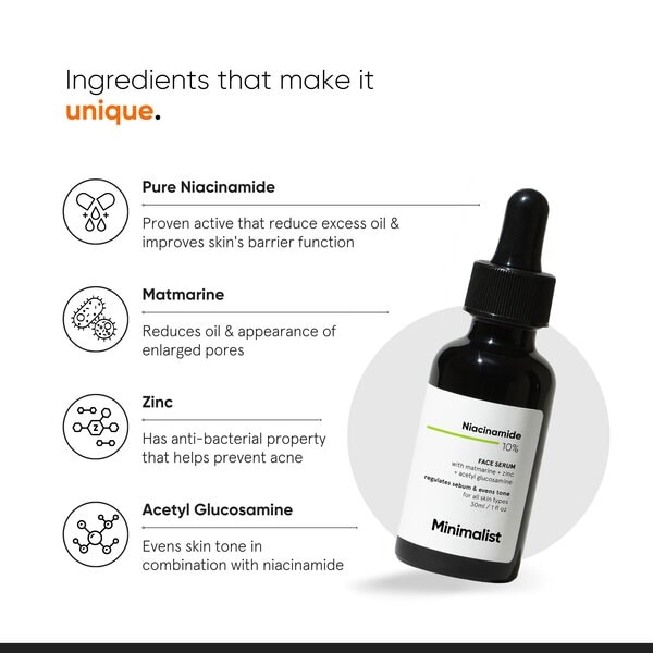 Minimalist Niacinamide 10% Face Serum 30ML