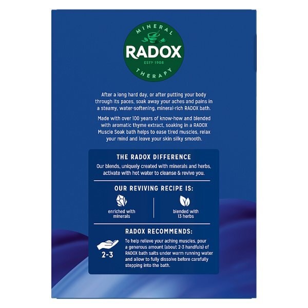 Radox Mineral Therapy Muscle Soak Bath Salts 400 g