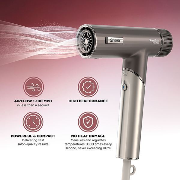 Shark Speedstyle Pro Flex 4-In-1 High-Velocity Hair Dryer