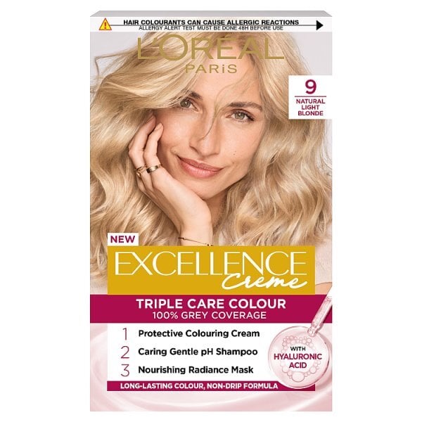 Excellence Creme 9 Natural Light Blonde Hair Dye