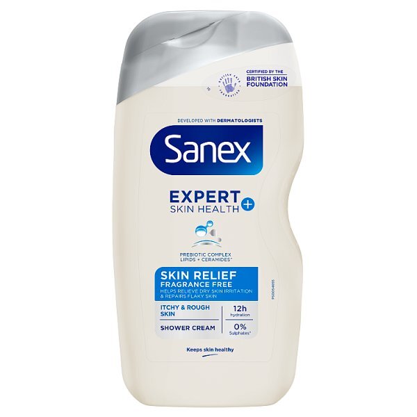 Sanex Expert Skin Health Skin Relief Shower Cream 450Ml