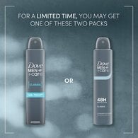 Dove Men+Care Antiperspirant Aerosol Deodorant Classic 200ml