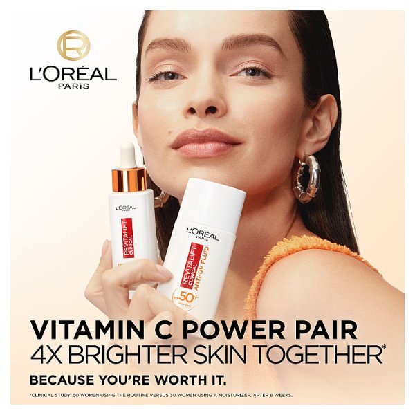 L'Oréal Paris 12% Vitamin C Serum & SPF 50 UV Fluid Duo 50ml