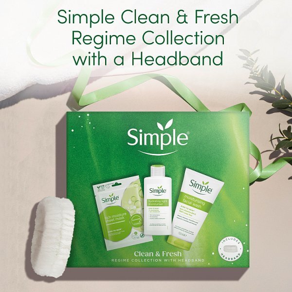 Simple Clean & Fresh Regime Collection Gift Set 3 piece