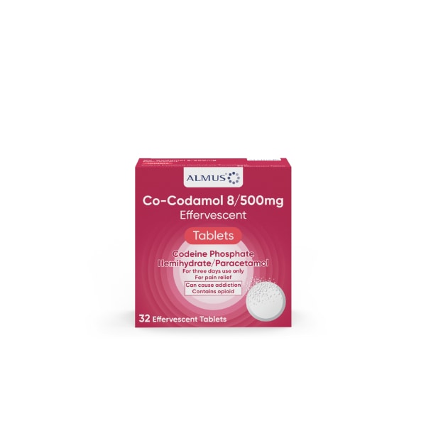 Almus Co-Codamol Soluble Tablets 32s