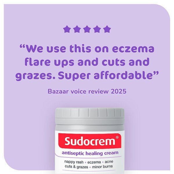 DNR Sudocrem Antiseptic Healing Nappy Cream 125g