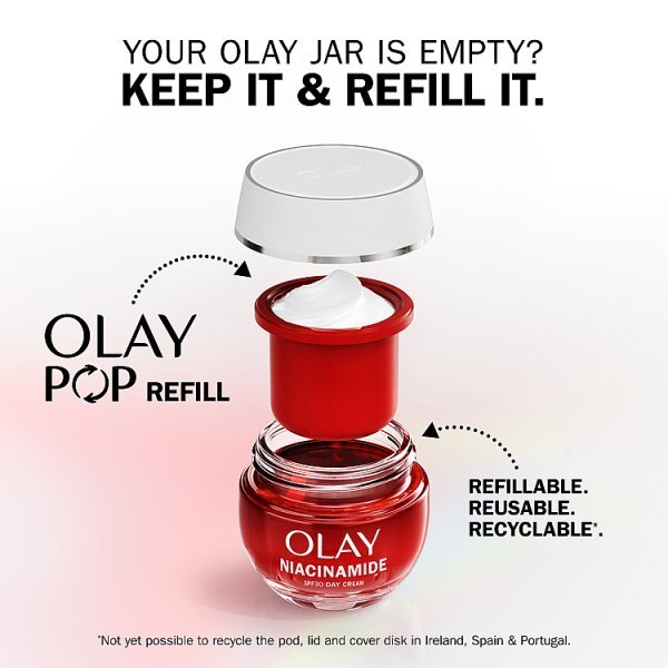 DNR Olay Niacinamide Face Moisturiser SPF30 REFILL 50ml