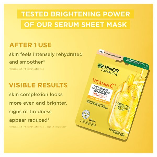 Garnier Vitamin C Face Sheet Mask