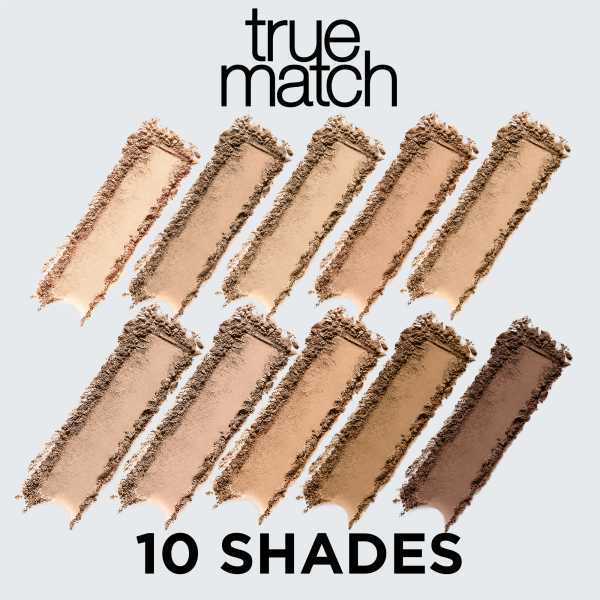 L'Oréal Paris True Match Press Powder Foundation 8D Golden Capuccino
