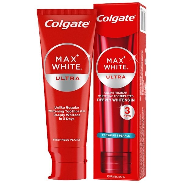 Colgate Max Ultra Fresh Pearls Whitening Toothpaste 75Ml