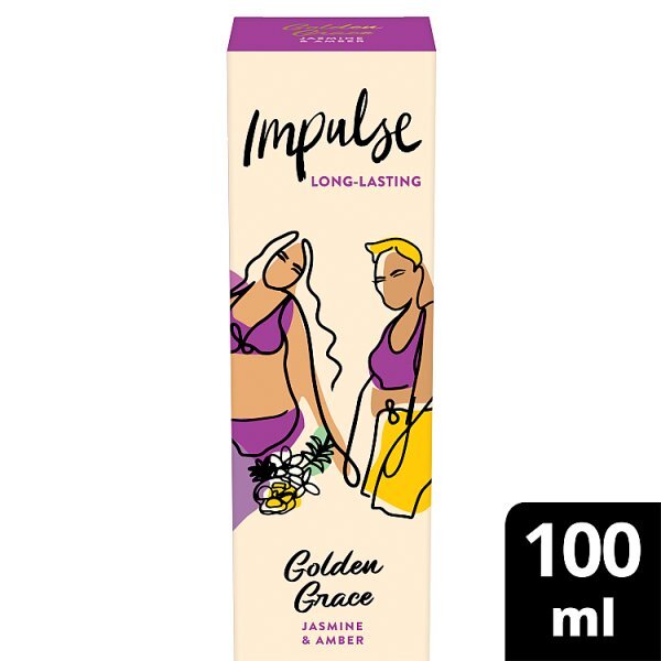 Impulse Golden Grace Body Mist 100Ml