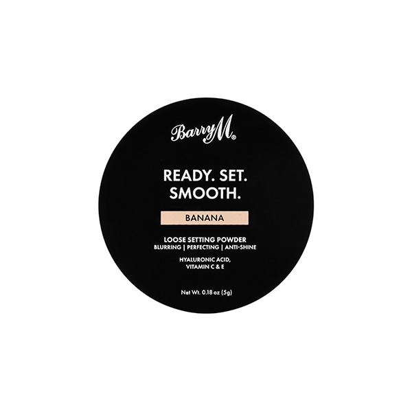 Barry M Ready, Set, Smooth Loose Powder - Banana