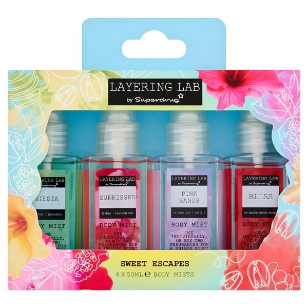 Layering Lab Summer Gift Set 4x50ml