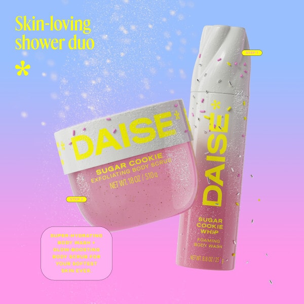 DAISE Exfoliating Body Scrub in Sugar Cookie, 510g