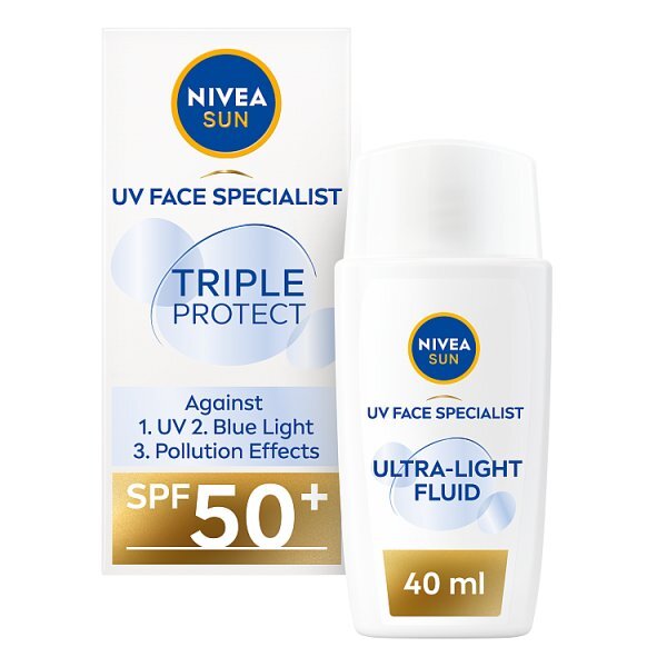 NIVEA SUN Triple Protect Ultra-Light Fluid spf50+ 40ml