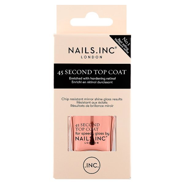 Nails.Inc 45 Second Quick Drying Top Coat With Retinol