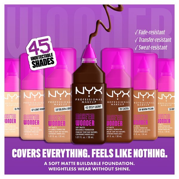 NYX Professional Makeup Wonder Foundation Light Sand