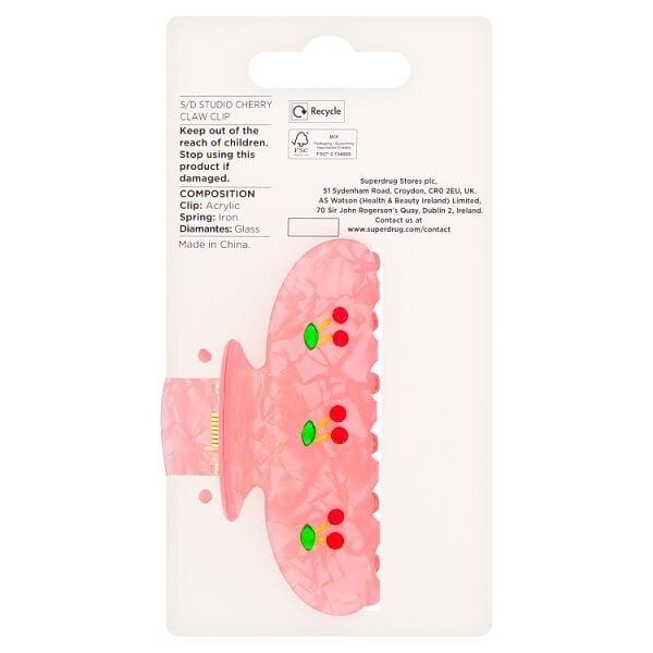 Studio London Strawberry Claw Clip Set
