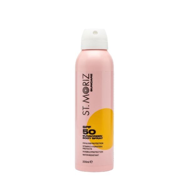 St Moriz Suncare Spf50 Sunscreen Body Spray 200Ml