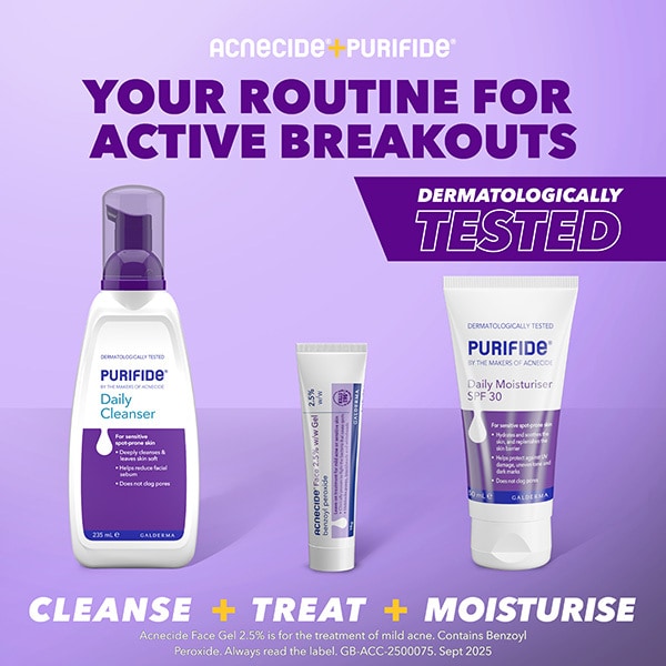 Acnecide Face Gel 2.5% Benzoyl Peroxide Spot Treatment 15G