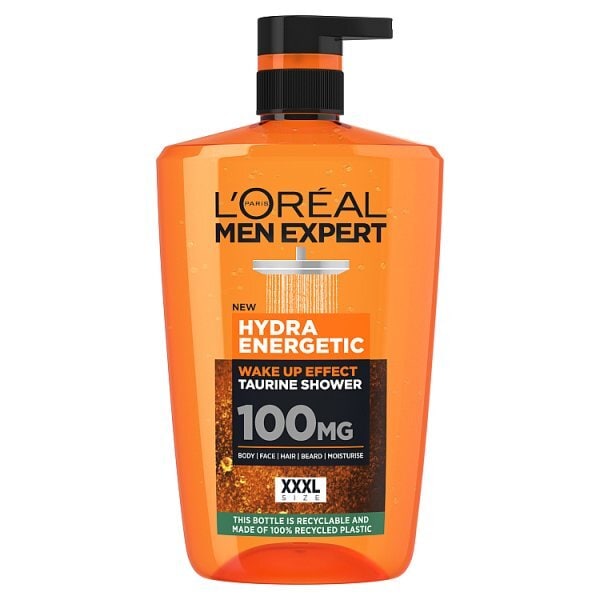 L'Oréal Men Expert Hydra Energetic Shower Gel Large XXL 1L