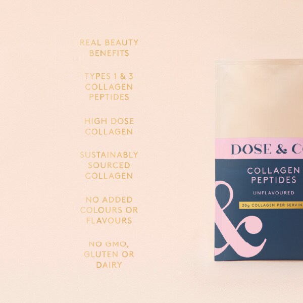 Dose & Co Vanilla Collagen Peptide Sachets