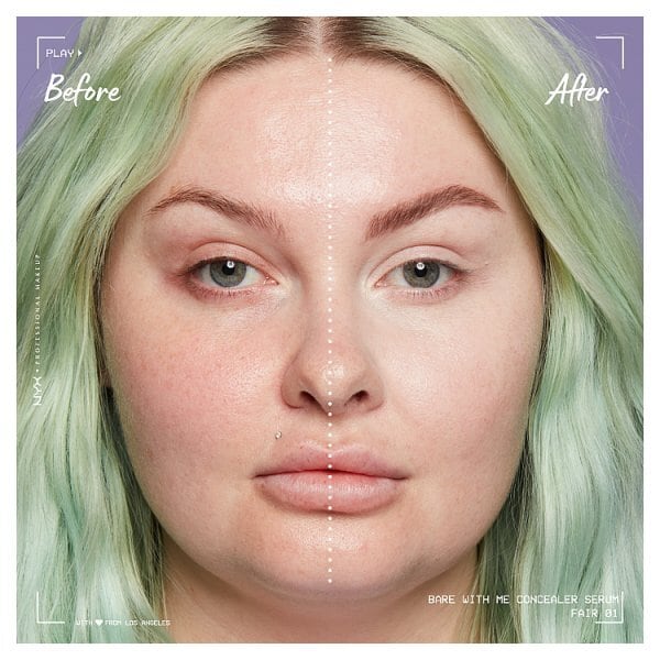 NYX Professional Makeup Bare With Me Concealer Serum - Fair