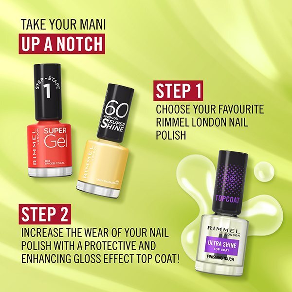 Rimmel Nail Effects Ultrashine Top Coat 12Ml