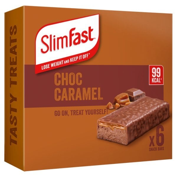 SlimFast Caramel Snack Bar Multipack 6x26g