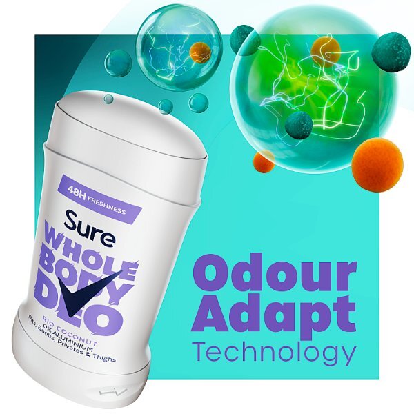 Sure Women Rio Coconut 48hr Whole Body Deodorant Stick 50ml