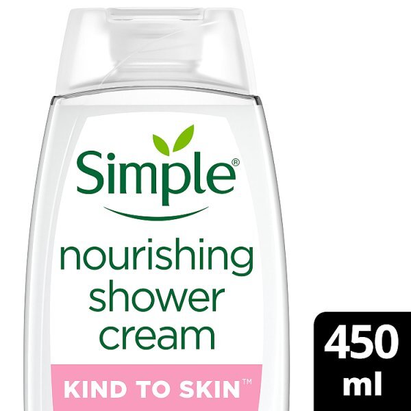 Simple Cream Nourishing Shower Gel 450ml