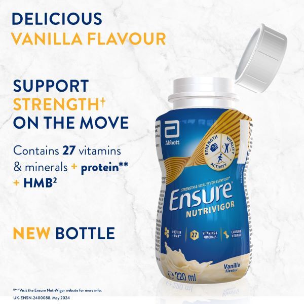 Ensure NutriVigor Ready To Drink Vanilla Flavour 220ml