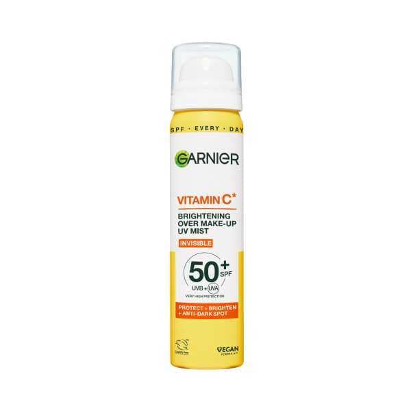 Garnier Vitamin C Brightening Over Make-Up Uv Mist Spf50+