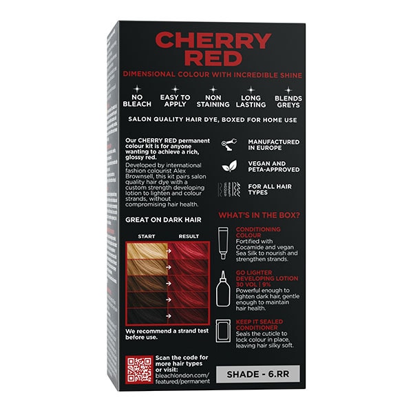 Bleach Cherry Red Permanents Kit