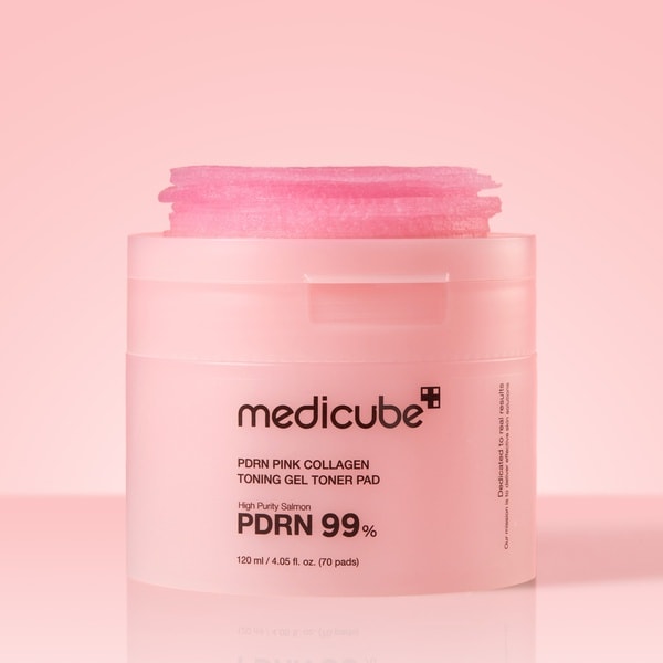 Medicube PDRN Pink Collagen Toning Gel Toner Pad